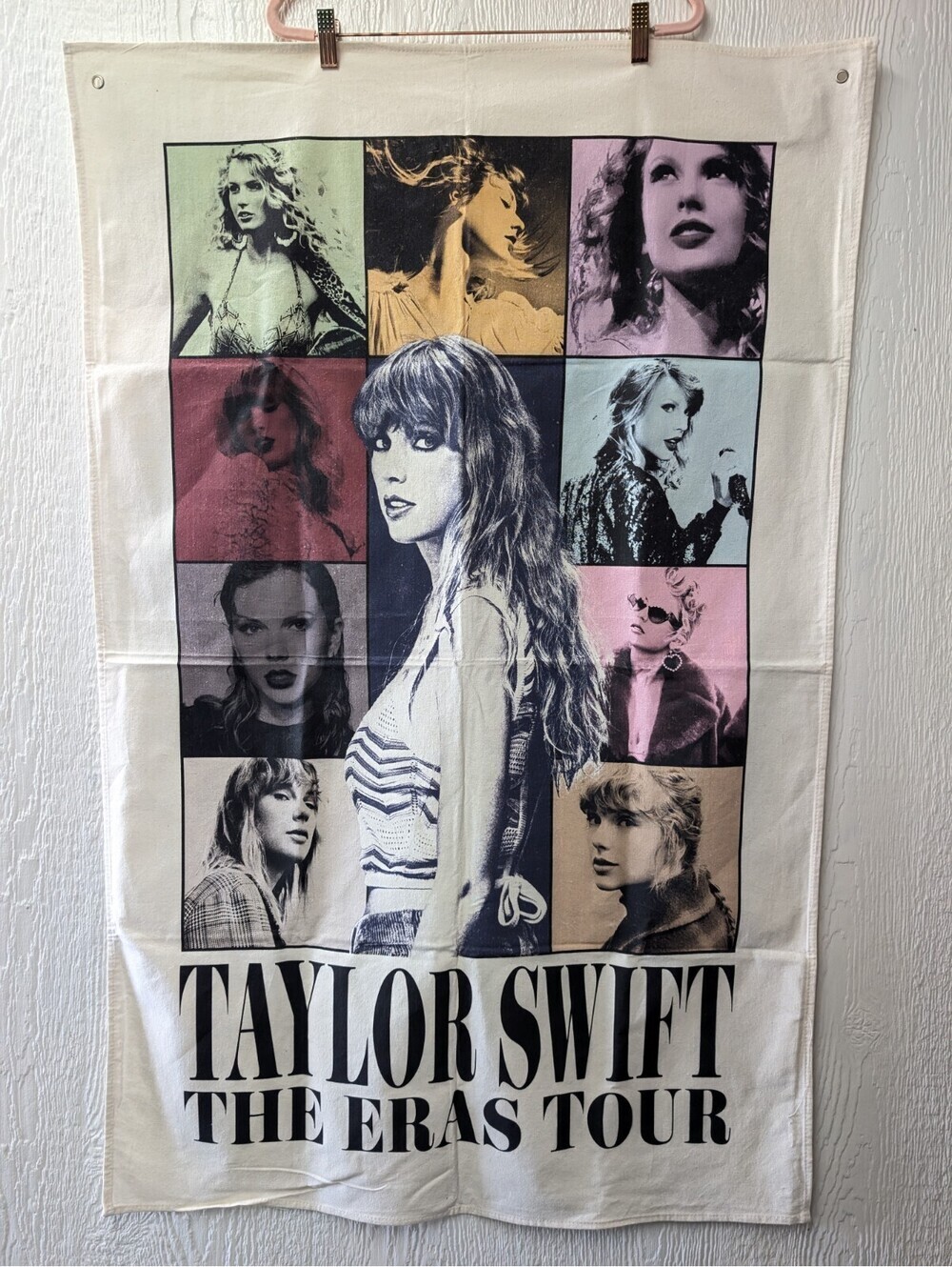 Taylor Swift Tapestry 2023 Eras Tour Authentic Canvas 30" x 48"